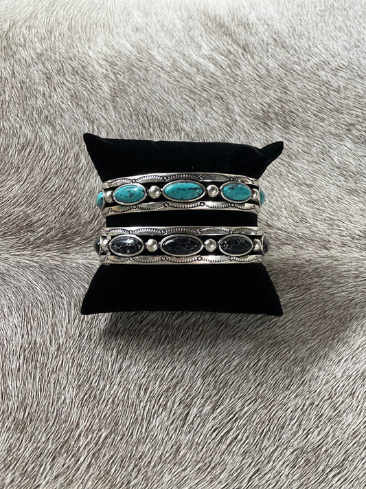 Multi-Stone Cuff