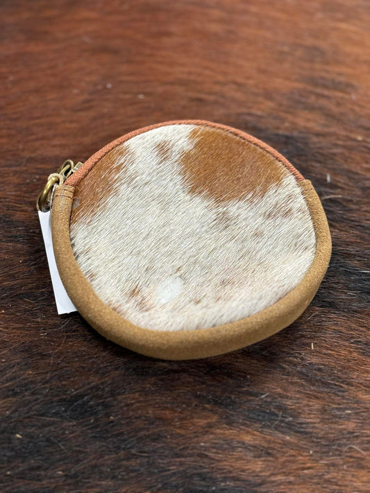 Cowhide Coin Purse (custom branded)