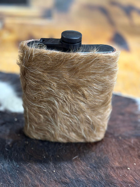 Cowhide Hip Flask