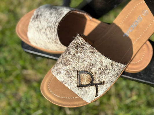 Cowhide Sandal